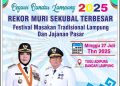 Pemkot Bandar Lampung Gelar Festival Masakan Tradisional dan Jajanan Pasar 