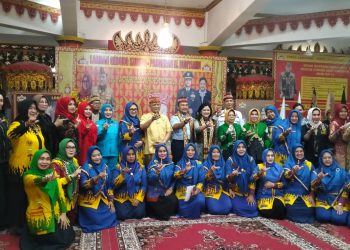 Ketua Dewan Pembina PWDPI Sambut Kehadiran Danlanud Pangeran M. Bun Yamin, Letkol Pnb Oktavianus Olga Satya Nugraha, S.M