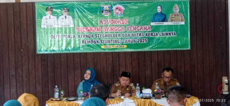Wakil Bupati Pesisir Barat Irawan Topani Gelar Rapat Koordinasi Tim Percepatan Penurunan Stunting