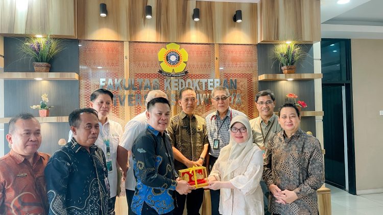 Bahas Kebutuhan SDM Dibidang Kesehatan, Pemkab Pesisir Barat Audiensi dengan Fakultas Kedokteran UNSRI