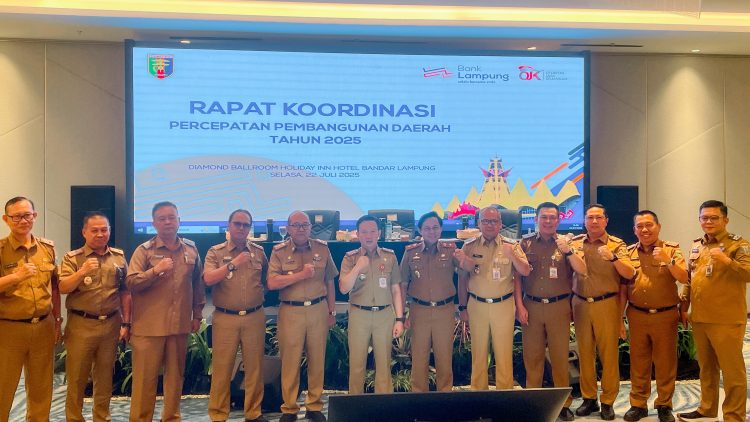 Bentuk Sinergitas Antar Pemerintah Daerah, Sekda Pesisir Barat Tedi Zadmiko Hadiri Rapat Kordinasi Percepatan Pembangunan