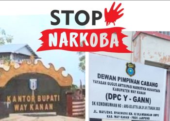 Pemkab Way Kanan dan DPC Y-GANN Gelar Rapat Bersama Forkopimda Terkait Peredaran Narkoba