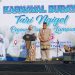 Rangkaian HUT Kota Bandar Lampung ke 343, Pemkot Bandar Lampung Gelar Pawai Budaya Tari Ngigel