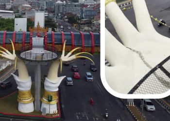 JPO Siger Millenial Tidak Retak, Bunda Eva Pastikan Itu Hanya Lumut