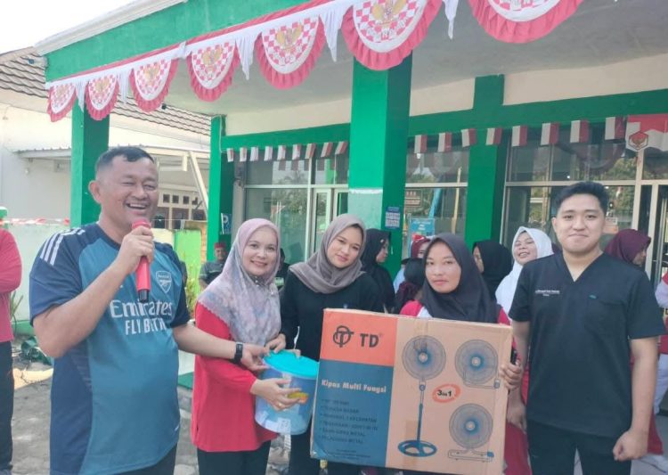 Klinik Gusna Medika gelar Senam Sehat, Cek Kesehatan Gratis, Kupon Berhadiah, dan Aneka Perlombaan dalam Rangka HUT RI