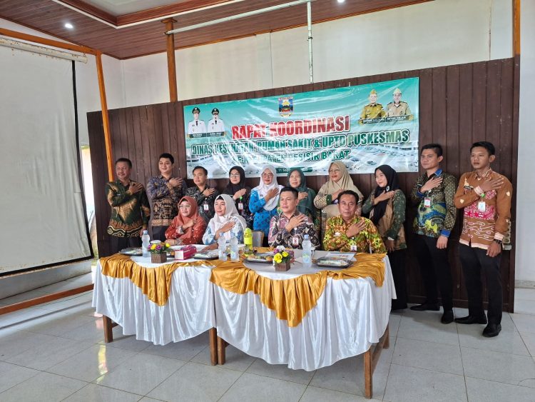 Dinas Kesehatan Gelar Rapat Koordinasi Bersama RS dan Puskesmas se-Kabupaten Pesisir Barat