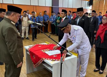 Bupati Moh. Saleh Asnawi Lantik Pejabat Diruang Lingkup Pemkab Tanggamus