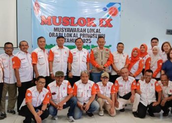 Fauzi Kembali Pimpin ORARI Lokal Pringsewu