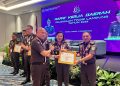 Kejari Pringsewu Raih Juara III Pidsus Terbaik Se-lampung Di Rakerda Kejati 2025