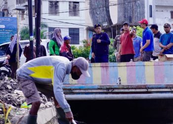 Percantik Kabupaten Pringsewu, Bupati dan Wakil Bupati Tinjau Gotong Royong Masyarakat