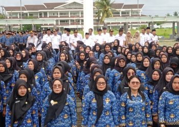 1.003 PPPK Paruh Waktu Pemkab Pesisir Barat Resmi Terima SK