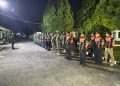 Apel dan Patroli Gabungan, Kodim 0422 / Lampung Barat Pastikan Pengamanan Nataru Berjalan Aman