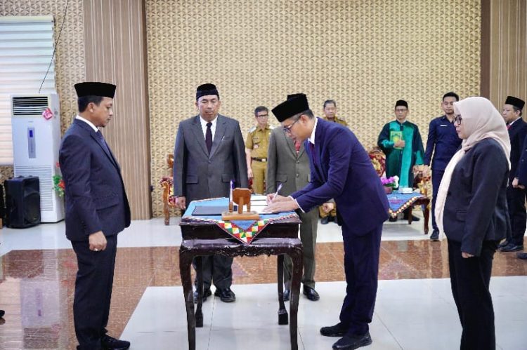 Perubahan Nomenklatur, Bupati Pringsewu Kukuhkan Jabatan PNS