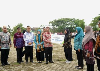 Pemkab Pringsewu Gelar Apel Peringatan Hari Desa Nasional