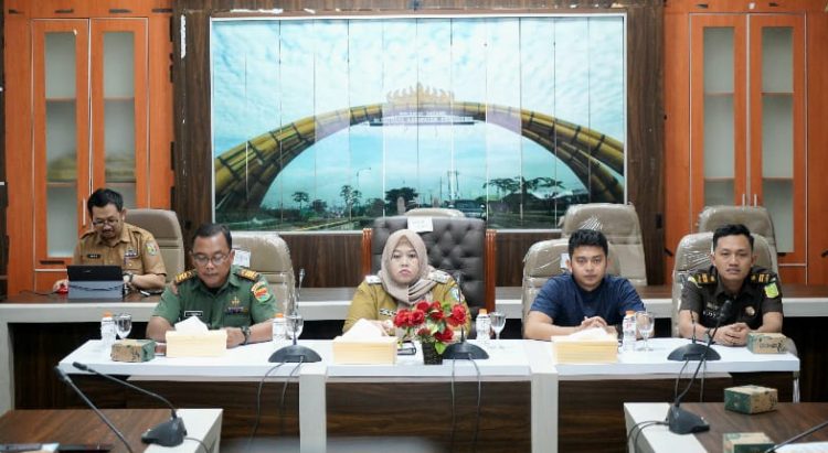 Wakil Bupati Pringsewu Ikuti Rakor Pembahasan Langkah Konkret Pengendalian Inflasi di Daerah