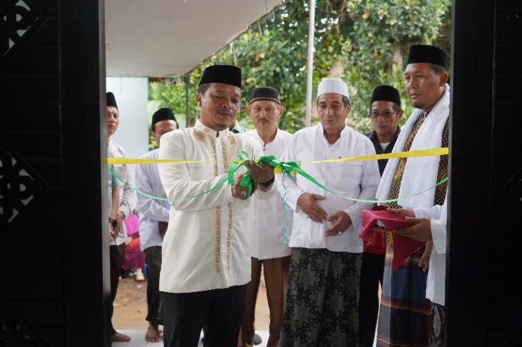 Bupati Pringsewu Resmikan Mushola AL-IKHLAS Sukoharjo 