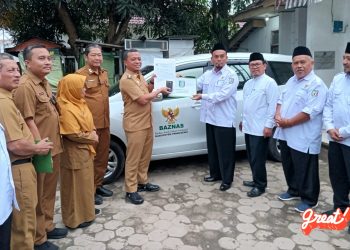 Dukungan Penuh Bupati Pringsewu Terhadap BAZNAS, Bupati Riyanto Serahkan Kendaraan Operasional