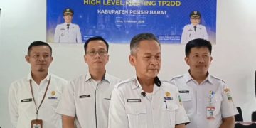 ‎Pemkab Pesisir Barat Resmi Masuk Dalam Kategori Kabupaten Digital