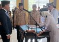 Bupati Pringsewu Lantik Lima Kapekon PAW dan Tiga Pj.Kapekon 