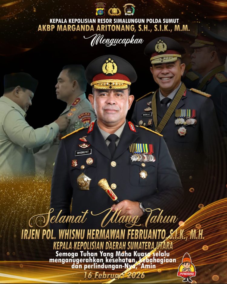 Polres Simalungun Rayakan HUT Ke-54 Kapolda Sumut, Doa dan Harapan Mengalir untuk Jenderal Whisnu