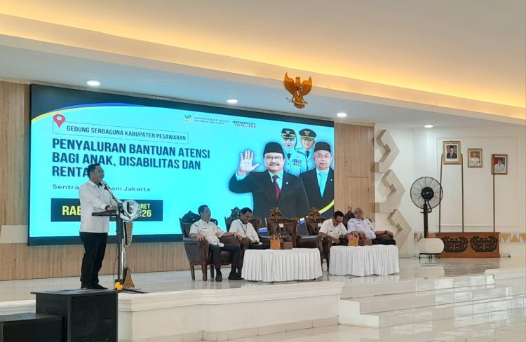 Bantuan ATENSI Kemensos RI Diserahkan ke 303 Penerima Manfaat