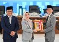 Pemkab dan DPRD Pesawaran Gelar Rapat Paripurna Persetujuan Ranperda dan RPJMD