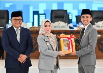 Pemkab dan DPRD Pesawaran Gelar Rapat Paripurna Persetujuan Ranperda dan RPJMD