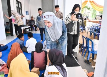 Pemda Pesawaran Gelar Isra Mi’raj Santuni Anak Yatim Piatu