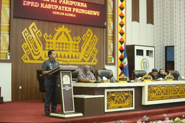 Perubahan Perda No.16 Tahun 2016, Bupati Pringsewu Jawab Peman