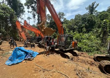 Polda Sumut Bongkar Tambang Emas Ilegal Beromzet Miliaran, 17 Orang dan 14 Ekskavator Diamankan