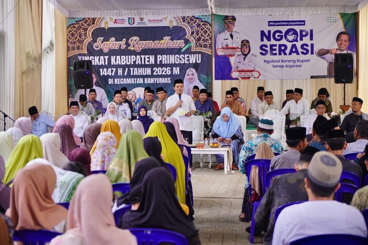 NGOPI SERASI Edisi 20 dan Safari Ramadhan, Bupati Pringsewu Serap Aspirasi Warga Banyumas