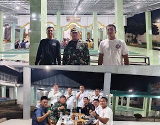 Pastikan Kamtibmas Selama Ramadhan, Kodim 0427 Giat Patroli Sambangi Lapas Waykanan