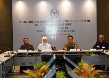 Pemprov Lampung Bersama Komisi Xii Dpr Ri Bahas Pemanfaatan Energi Di Provinsi Lampung