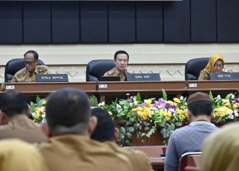 Pemprov Lampung Gelar Rapat Pembahasan Capaian Indikator Kinerja Kunci Dalam Lppd Tahun 2025 Untuk Tingkatkan Kualitas Pelaporan Kinerja Pemerintah Daerah