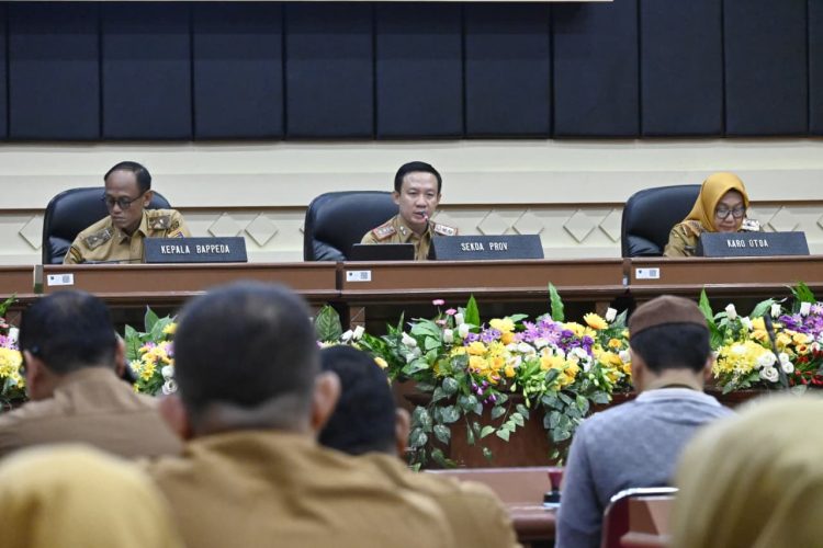 Pemprov Lampung Gelar Rapat Pembahasan Capaian Indikator Kinerja Kunci Dalam Lppd Tahun 2025 Untuk Tingkatkan Kualitas Pelaporan Kinerja Pemerintah Daerah