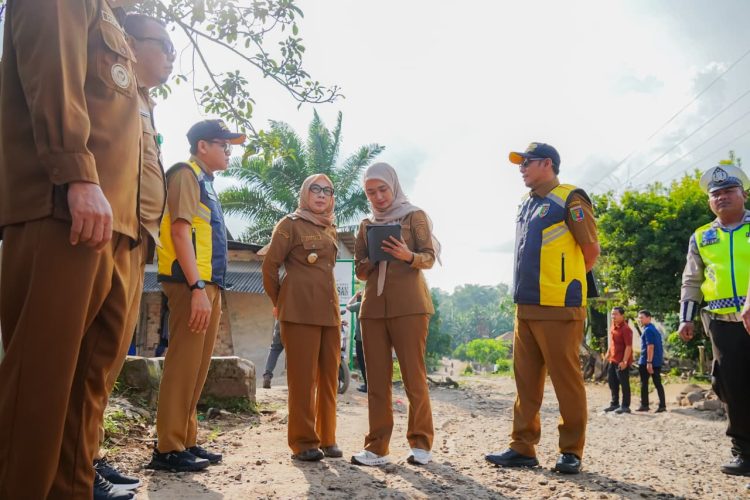 Wagub Jihan Nurlela Tinjau Progres Pembangunan Ruas Jalan Kasui – Air Ringkih Di Kabupaten Way Kanan, Untuk Perkuat Akses Ekonomi Masyarakat
