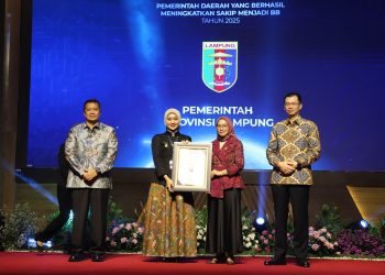 Pemprov Lampung Raih Penghargaan Dari Kemen Panrb Atas Keberhasilan Meningkatkan Sakip 2025 Dan Rsjd Juga Raih Penghargaan Zona Integritas Wbk Dan Wbbm Perdana Tahun 2025