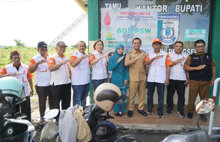 Meriahkan Hari Jadi Ke-17 Kabupaten Pringsewu, ORARI Gelar Special Event Station