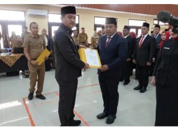 51 Kepsek SMAN Dan SMKN Dari Berbagai Kabupaten/Kota Di Provinsi Lampung Resmi Dilantik
