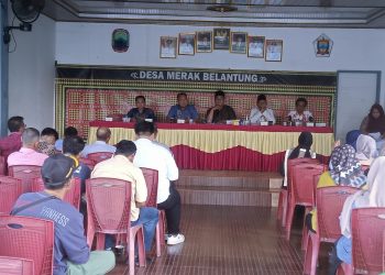 Pemerintah Desa Merak Belatung Siap Mengikuti Lomba Desa Helau