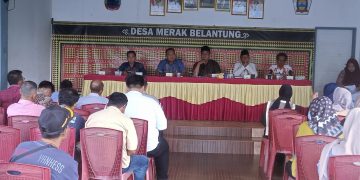 Pemerintah Desa Merak Belatung Siap Mengikuti Lomba Desa Helau