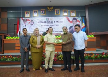 Kunjungan Kerja Ke Pringsewu, Ketua MPR RI Sosialisasikan 4 Pilar Kebangsaan