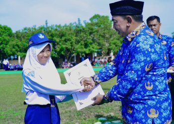 Pemkab Pringsewu Gelar Upacara Hari Pendidikan Nasional 2026