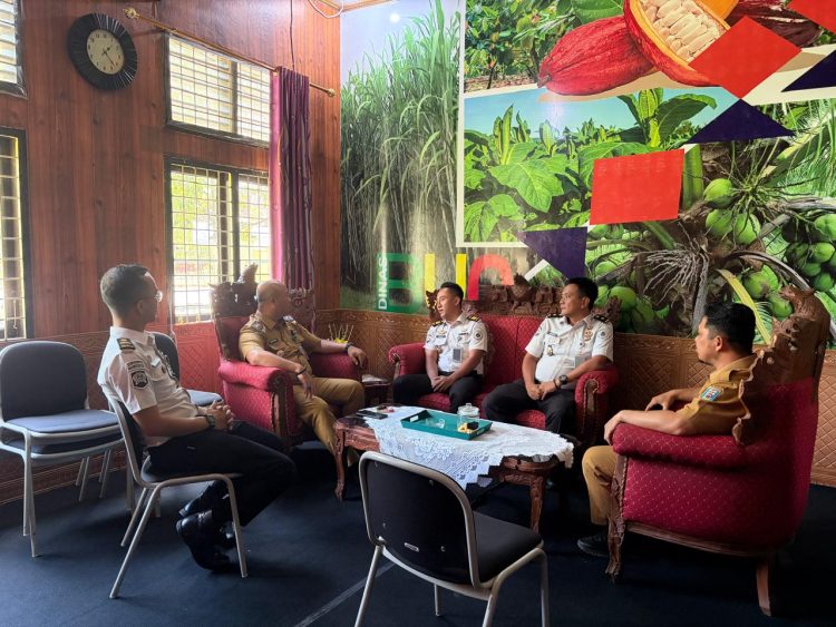 Silaturahmi dan Koordinasi, Lapas Way Kanan Kunjungi Dinas Perkebunan Kabupaten Way Kanan
