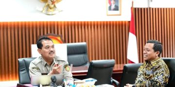 Pengembangan Program Hilirisasi Pertanian, Bupati Pringsewu Audiensi Dengan Sekjen Kementan RI 