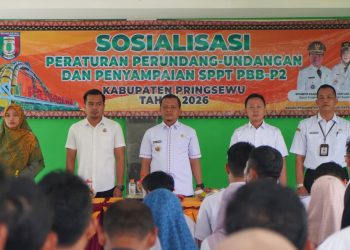 Bupati Pringsewu Dorong Kesadaran Masyarakat Melalui Sosialisasi Kebijakan Perpajakan Daerah