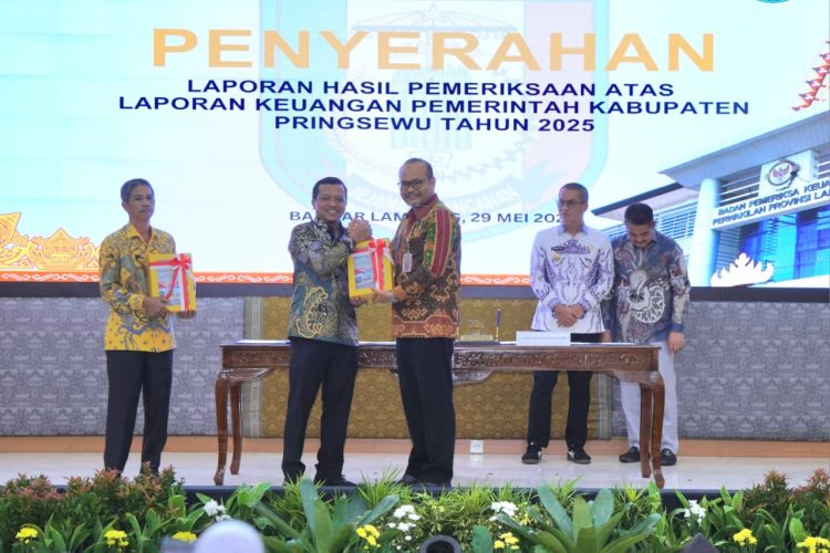 Membanggakan, Kabupaten Pringsewu Kembali Raih Opini WTP Ke-11