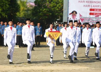 Bupati Pringsewu Pimpin Upacara Peringatan Hari Kebangkitan Nasional dan Hari Lahir Pancasila 2026