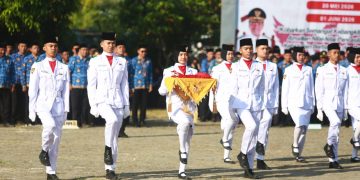 Bupati Pringsewu Pimpin Upacara Peringatan Hari Kebangkitan Nasional dan Hari Lahir Pancasila 2026