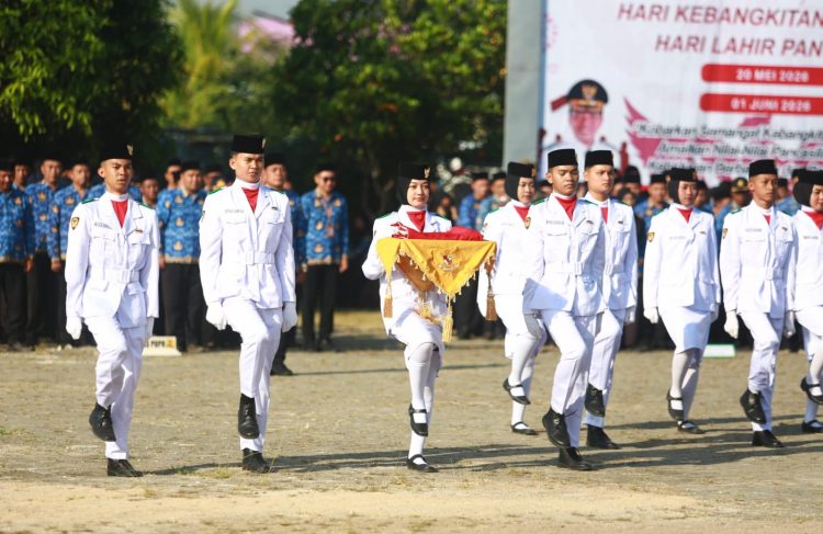 Bupati Pringsewu Pimpin Upacara Peringatan Hari Kebangkitan Nasional dan Hari Lahir Pancasila 2026